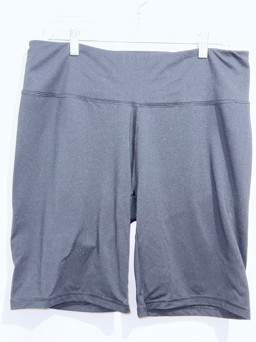 Columbia Sloan Ridge Black Bike Shorts High Rise Athletic Yoga Gym XL EUC